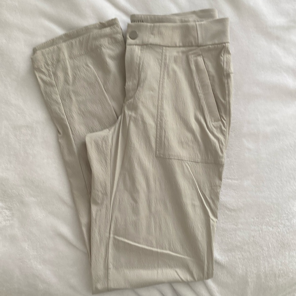 Athleta Trekkie Hike Pant, Beige, Size 10T